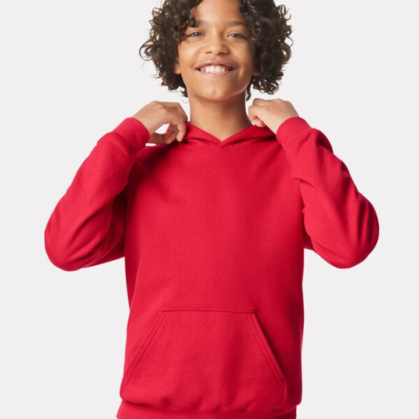 Softstyle® Youth Midweight Hooded Sweatshirt Thumbnail