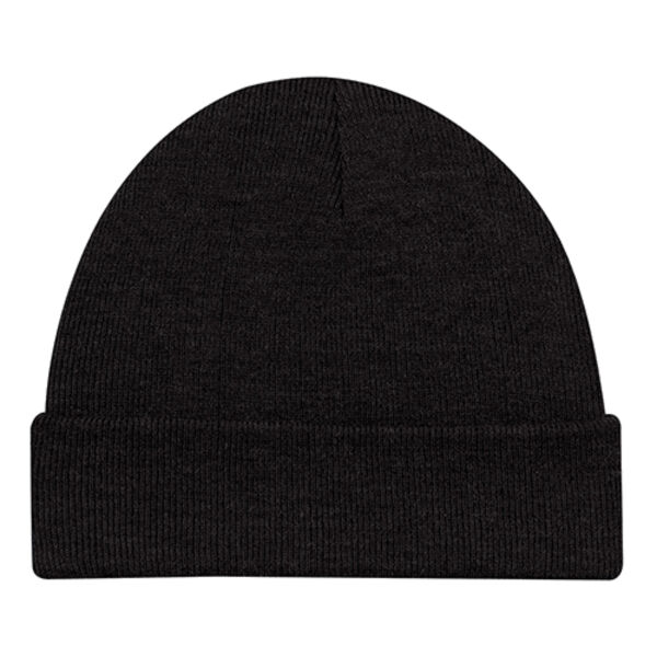 Acrylic Rib Knit Cuff Toque Thumbnail