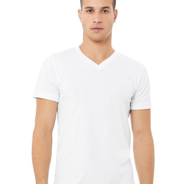 Unisex Jersey V-Neck Tee Thumbnail