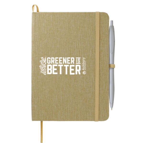 5" x 7" Recycled Cotton Bound Notebook Thumbnail