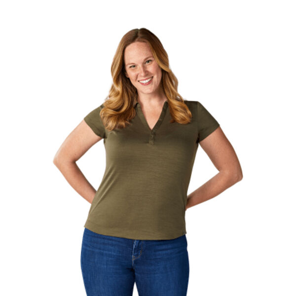 Women's AMOS Eco SS Polo Thumbnail